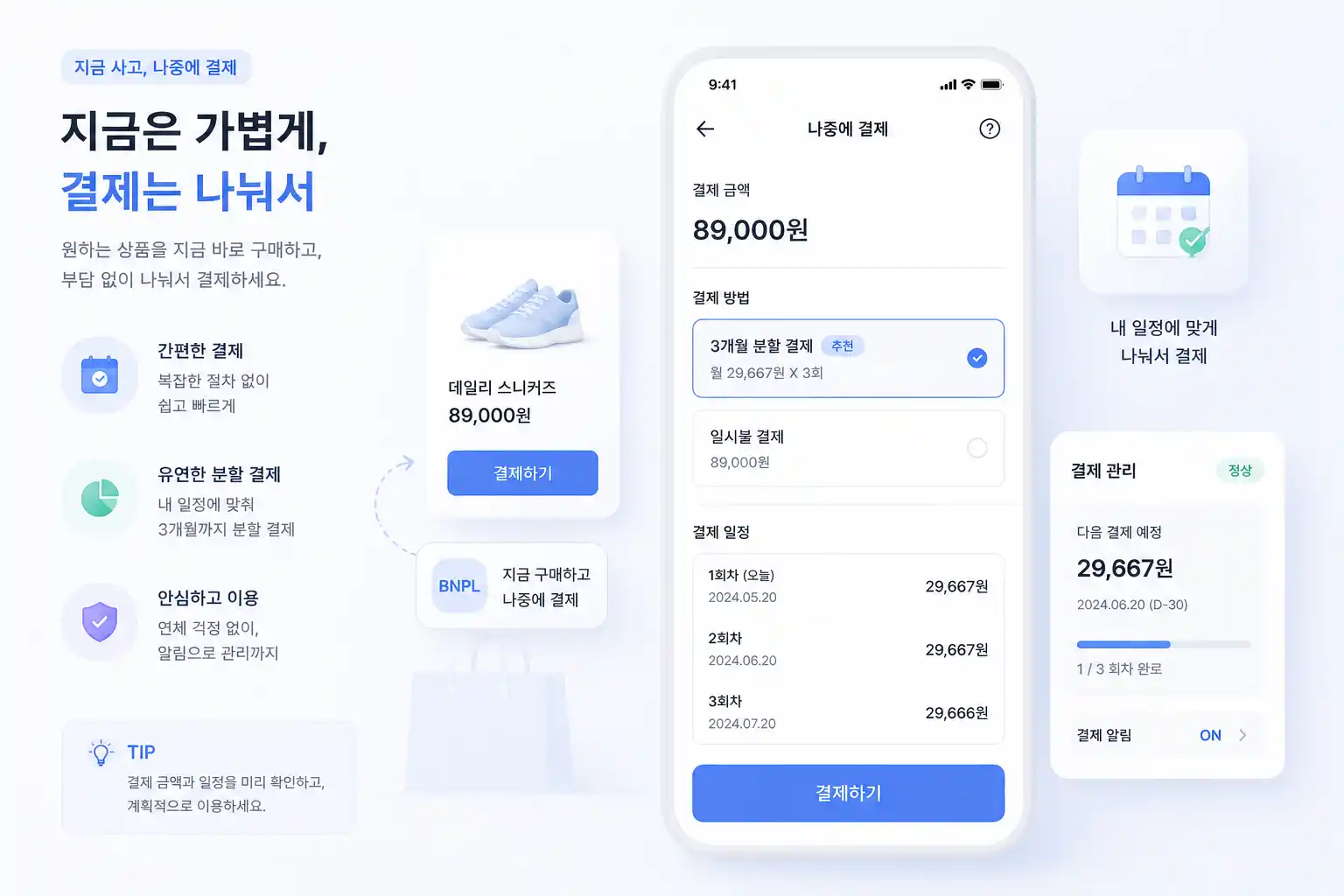 후불결제는 편리하지만 한도와 납부일 관리가 핵심
